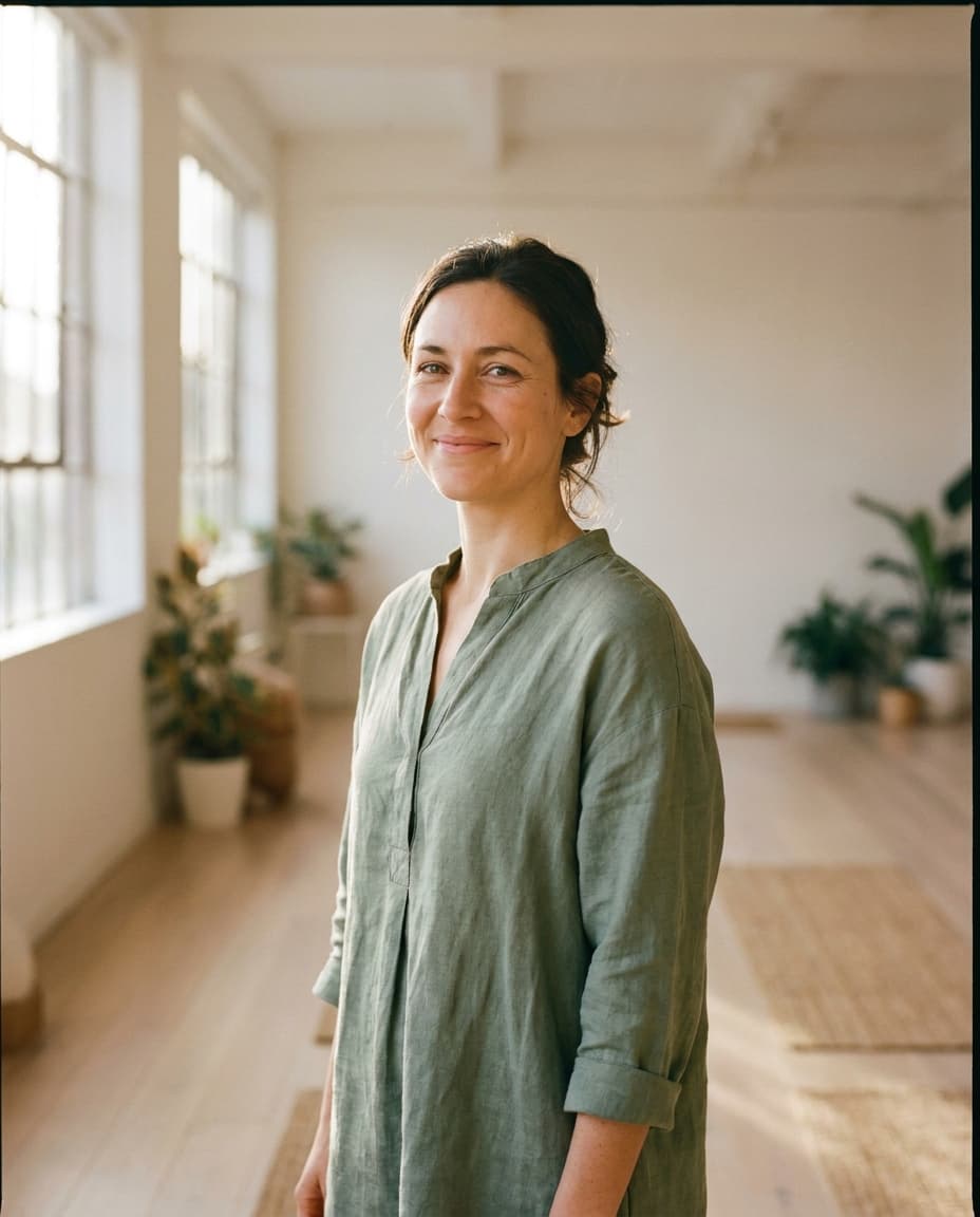 Nina, Gründerin von Aurora Yoga & Wellness